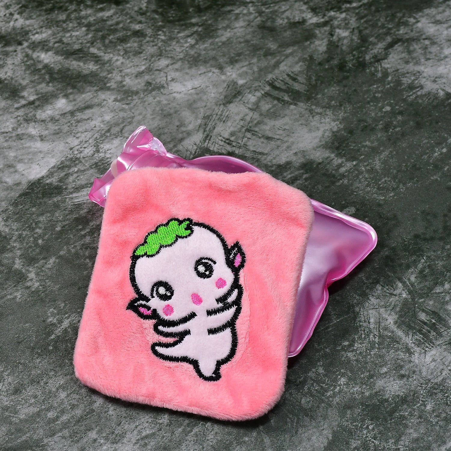 6532 Pink Cartoon small Hot Water Bag with Cover for Pain Relief, Neck, Shoulder Pain and Hand, Feet Warmer, Menstrual Cramps. 6532 Pink Cartoon small Hot Water Bag with Cover for Pain Relief, Neck, Shoulder Pain and Hand, Feet Warmer, Menstrual Cramps.